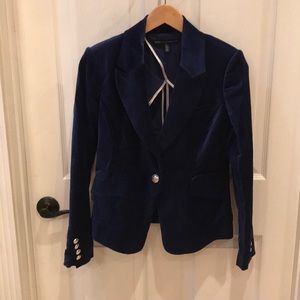 Blue Velvet Blazer